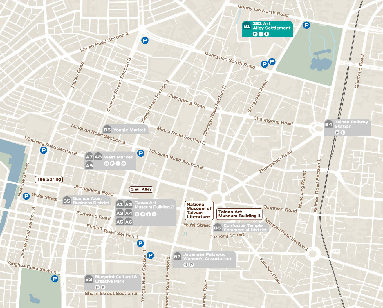 321 Art Alley Settlement map